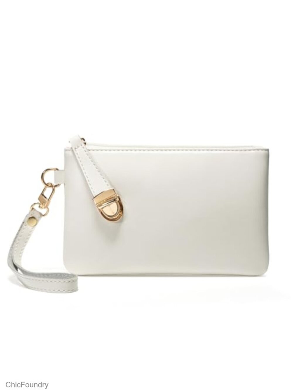 PU Leather Wristlet Clutch Women's Small Wristlet Wallet